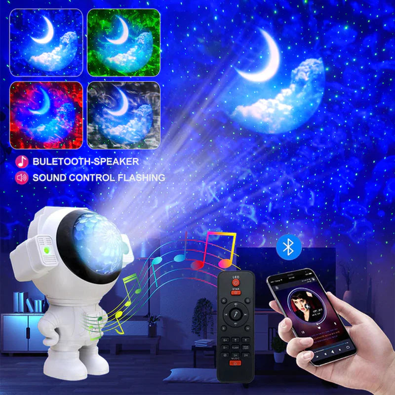 2022 Astronaut Star Projector Starry Sky Projector Galaxy Lamp Night Light